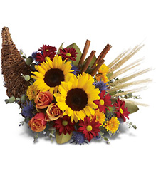 Classic Cornucopia from Arjuna Florist in Brockport, NY